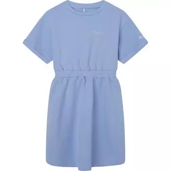 Платье с коротким рукавом Pepe Jeans Severin, синий