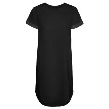 Платье с коротким рукавом Vero Moda Sashamilla, черный