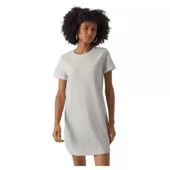 Платье с коротким рукавом Vero Moda Sashamilla, серый
