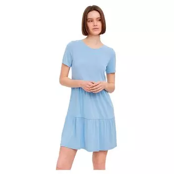 Платье с коротким рукавом Vero Moda Filli Calia, синий