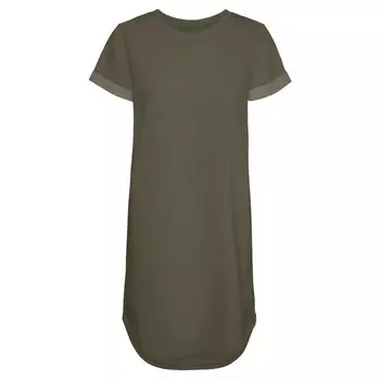 Платье с коротким рукавом Vero Moda Sashamilla, зеленый