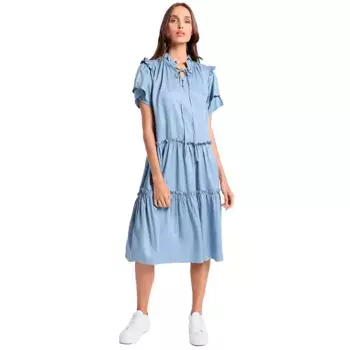 Платье с коротким рукавом Victorio & Lucchino 9215, синий