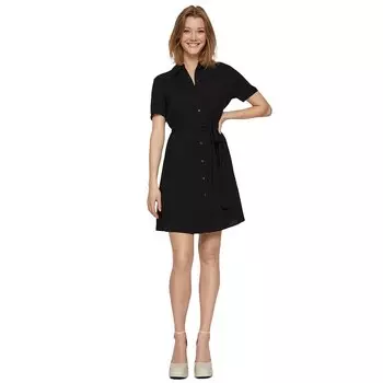 Платье с коротким рукавом Vila Paya, черный