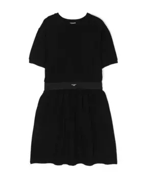 Платье с короткими рукавами Dolce & Gabbana, черный