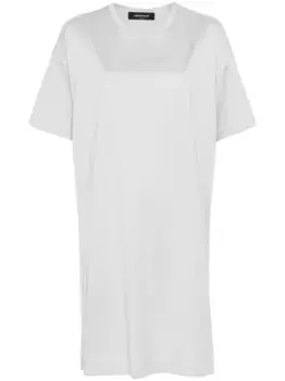 Платье с короткими рукавами Fabiana Filippi, серый