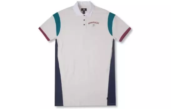 Платье с короткими рукавами женское белое Converse