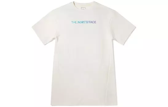 Платье с короткими рукавами женское белое The North Face