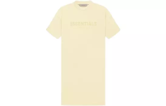 Платье с короткими рукавами женское Canary Fear Of God Essentials