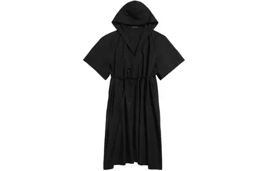 Платье с короткими рукавами женское черное Balenciaga