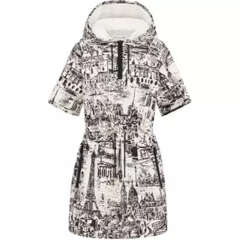 Платье с короткими рукавами женское черное Dior