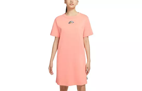 Платье с короткими рукавами женское Crimson Bliss Nike