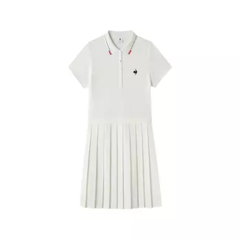 Платье с короткими рукавами женское Le Coq Sportif, темно-синий