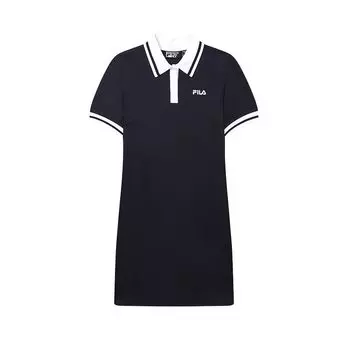 Платье с короткими рукавами женское Legend Blue FILA, Legend Blue