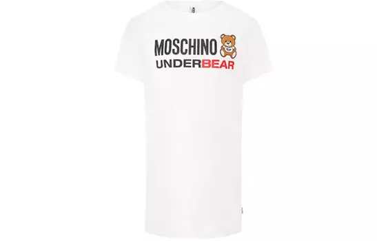 Платье с короткими рукавами женское MOSCHINO