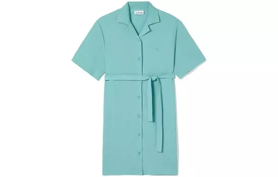 Платье с короткими рукавами женское Tide Blue Lacoste