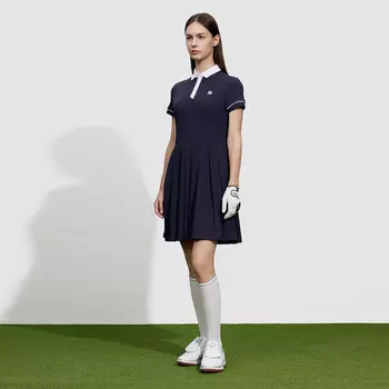 Платье с короткими рукавами женское Tide Blue Fila