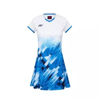 Платье с короткими рукавами женское YONEX, 20784 Bright Orange