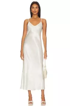 Платье с косой нарезкой Enza Costa, cloud