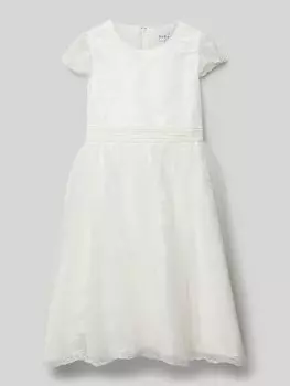 Платье с круглым вырезом DANAMADE, экрю