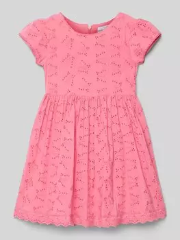Платье с круглым вырезом Happy Girls, розовый