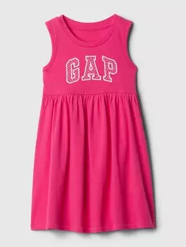 Платье с логотипом Gap, розовый
