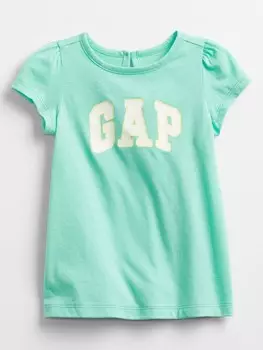 Платье с логотипом Gap, зеленый