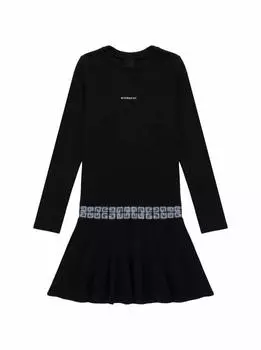 Платье с логотипом Givenchy