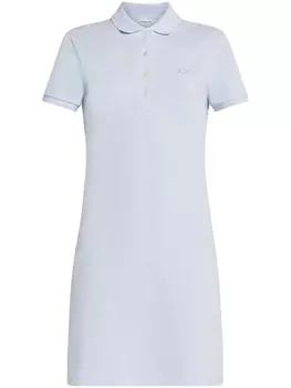 Платье с логотипом Lacoste, синий