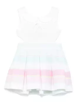 Платье с логотипом Lapin House, белый