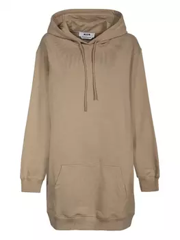 Платье с логотипом MSGM, нейтральный