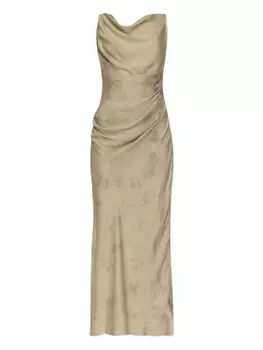 Платье с матовой отделкой SAMSOE SAMSOE, нейтральный