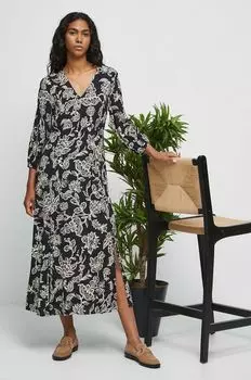 Платье с медицинским узором Medicine, черный