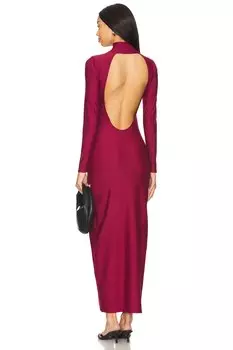 Платье с низкой спинкой Pinot noir Nubyen, anchora