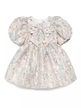 Платье с объемными рукавами Hucklebones London, нейтральный