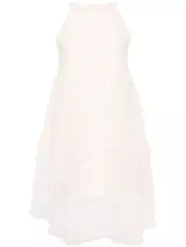 Платье с оборками b+ab, белый
