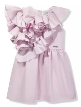 Платье с оборками JESSIE AND JAMES, фиолетовый