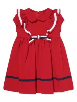 Платье с оборками Patachou, красный