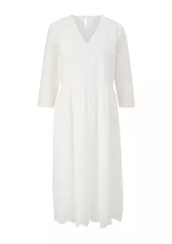 Платье s.Oliver BLACK LABEL, белый