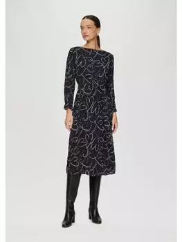 Платье s.Oliver BLACK LABEL, синий