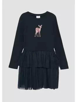 Платье s.Oliver Kleid kurz, синий