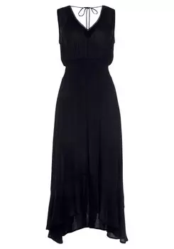 Платье s.Oliver Maxi, черный