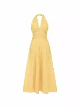 Платье с открытой спиной Selene Erdem