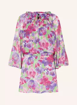 Платье с открытыми плечами Rotate, фиолетовый