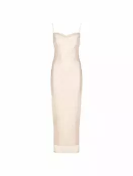 Платье с пайетками Alaya Shona Joy, белый