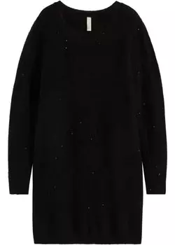 Платье с пайетками Bodyflirt Boutique, черный