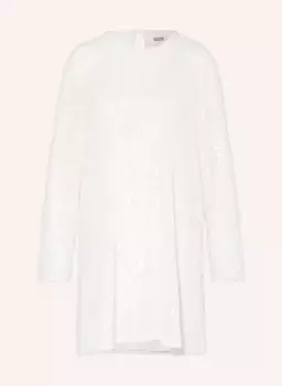 Платье с пайетками Claudie Pierlot, белый