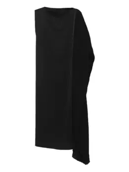 Платье с плиссированной юбкой LITKOVSKA, черный