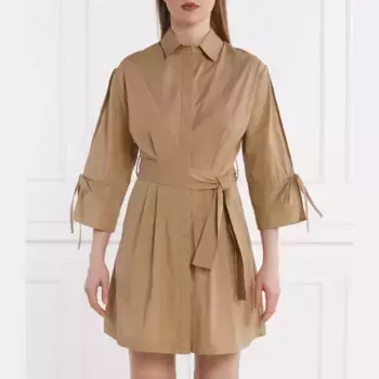 Платье с поясом Liu Jo, коричневый