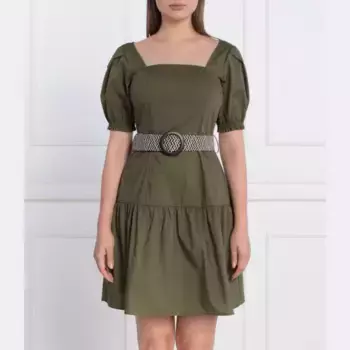 Платье с поясом Liu Jo, зеленый