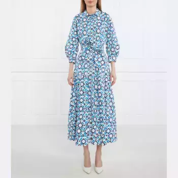 Платье с поясом Marella, синий